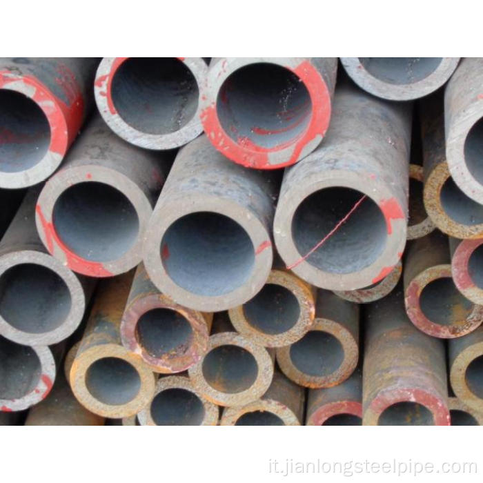 MS Tubo di acciaio al carbonio senza soluzione di continuità e saldata